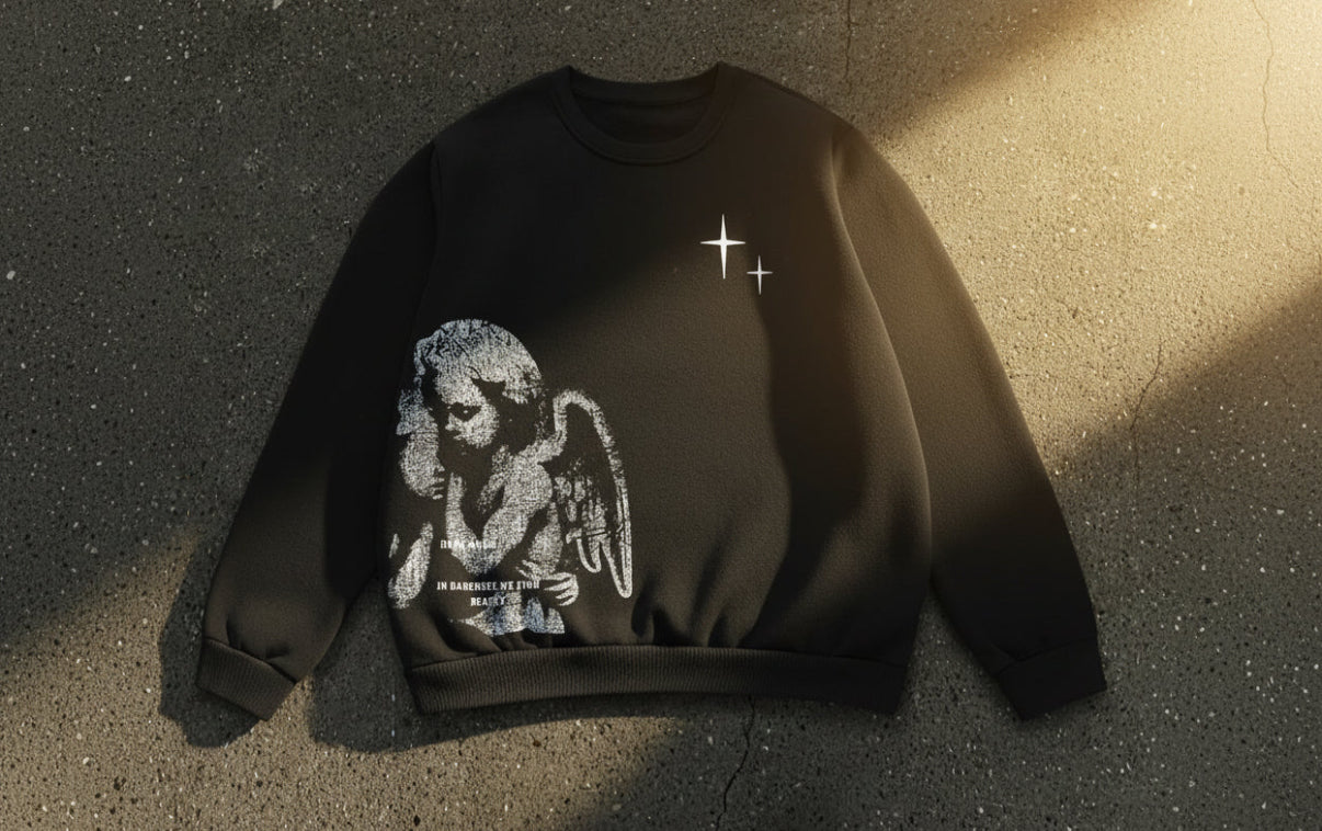 Dark Angel Sweatshirt, Long Sleeve Pullover